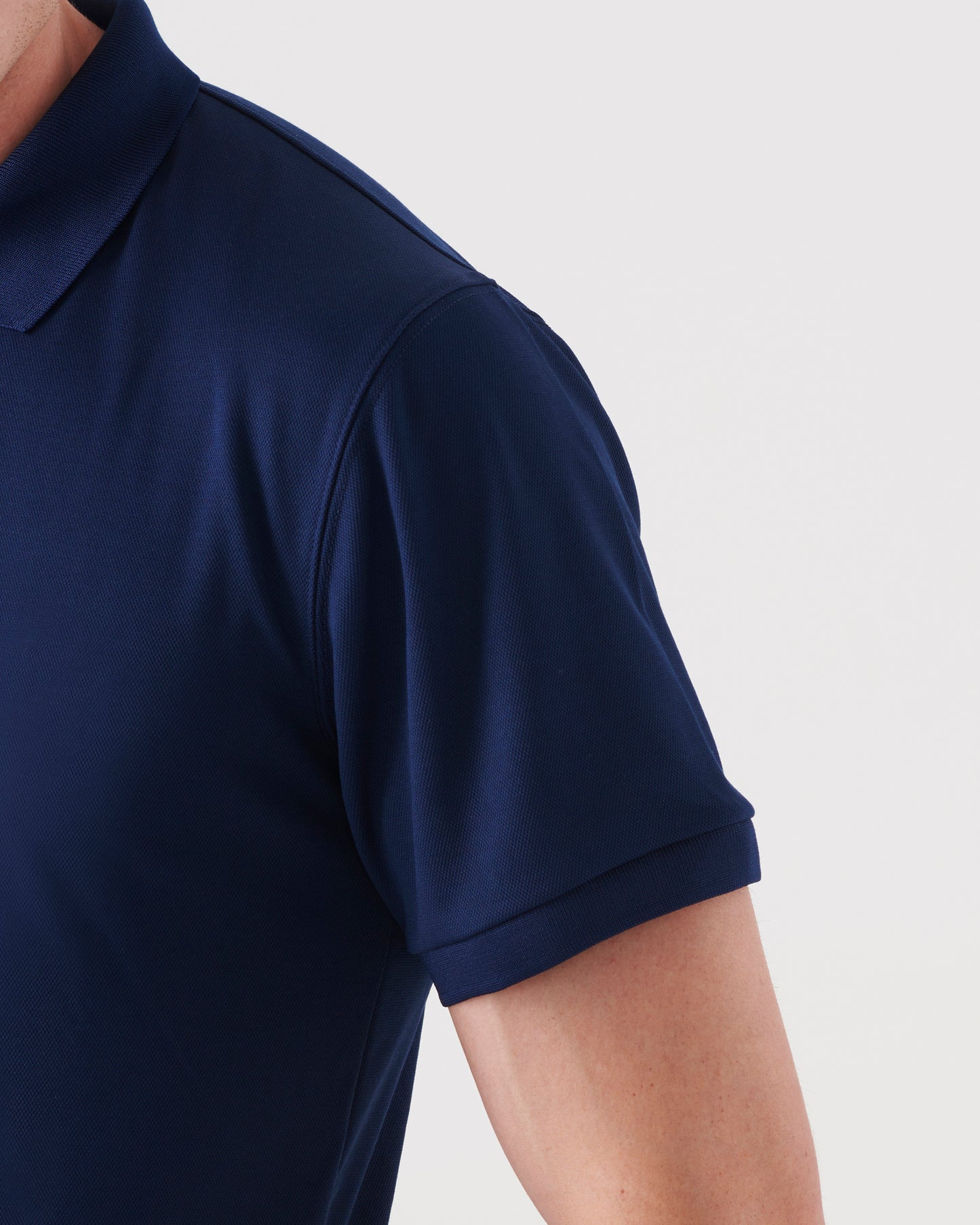 Omni Polo Shirt with Hidden Button