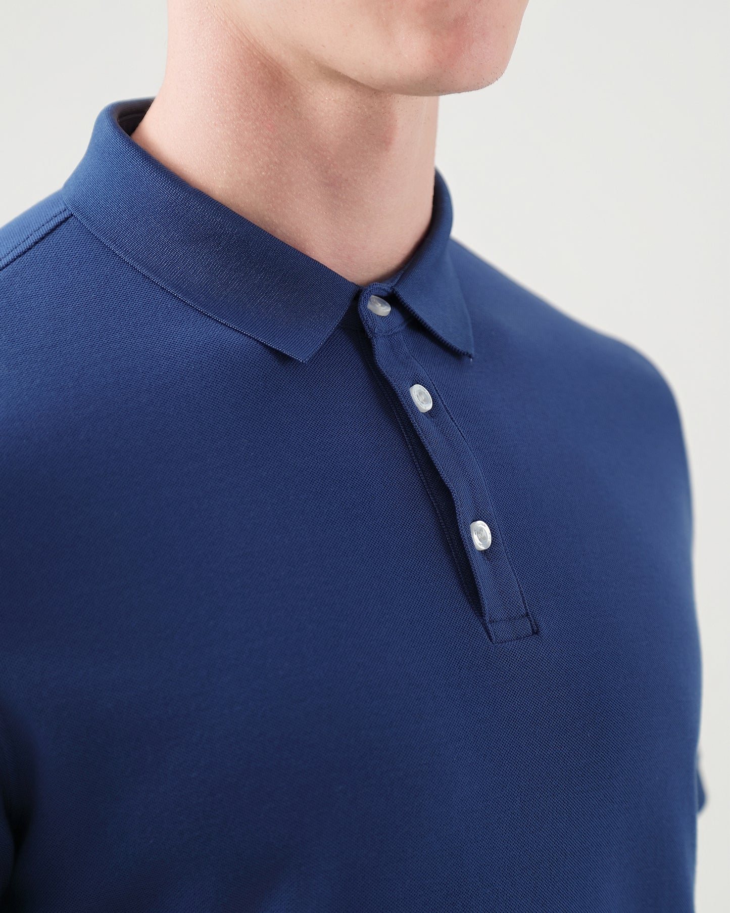On The Move Polo Shirt in Ocean Blue
