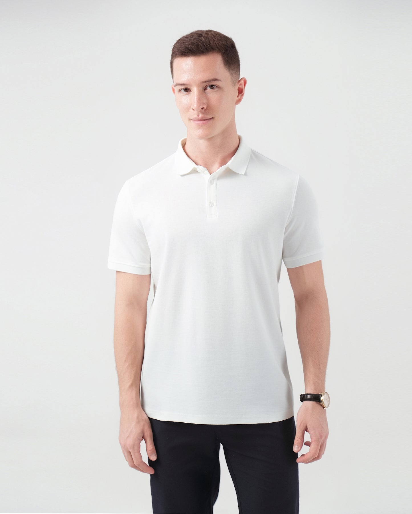 On The Move Polo Shirt in White
