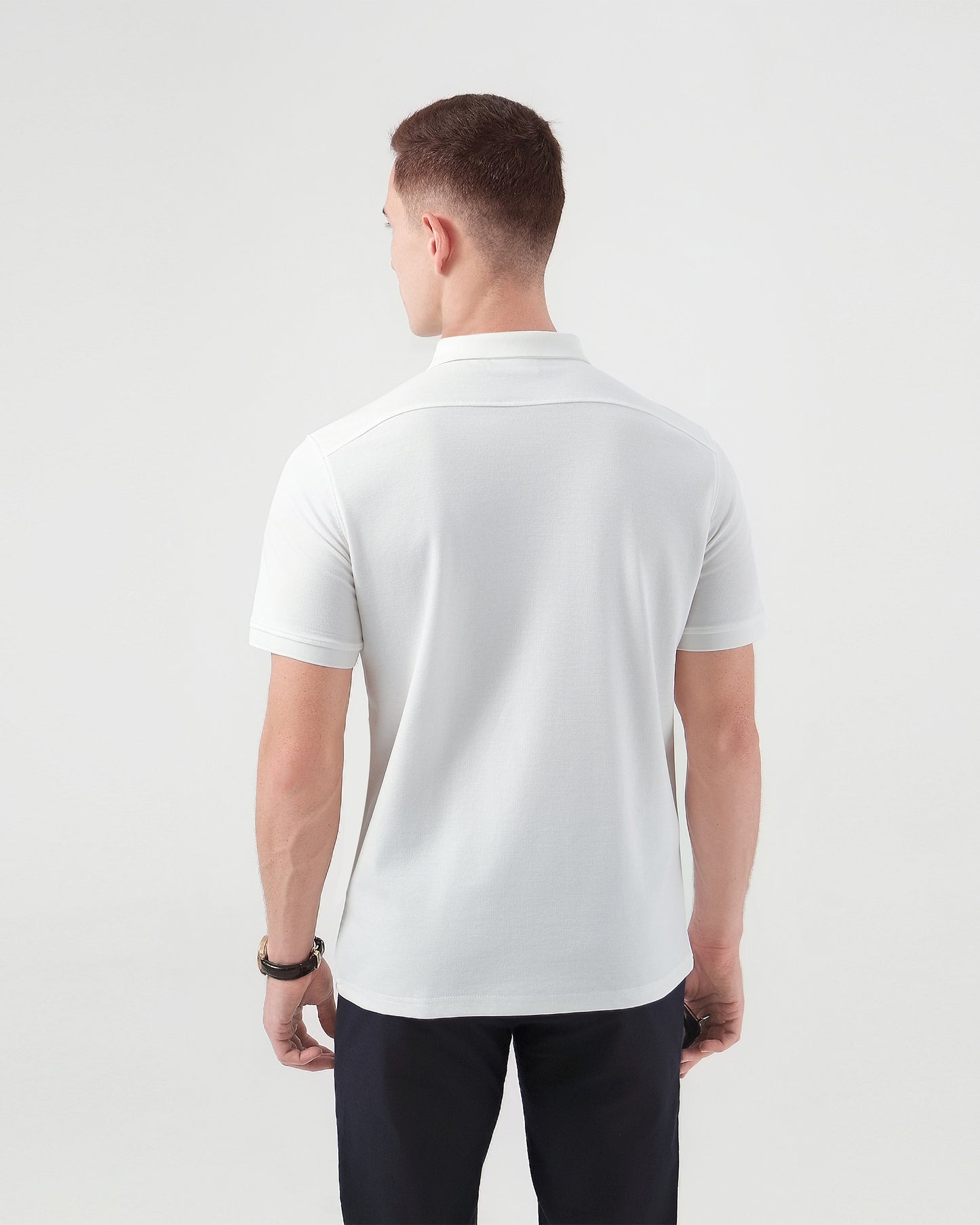 On The Move Polo Shirt in White