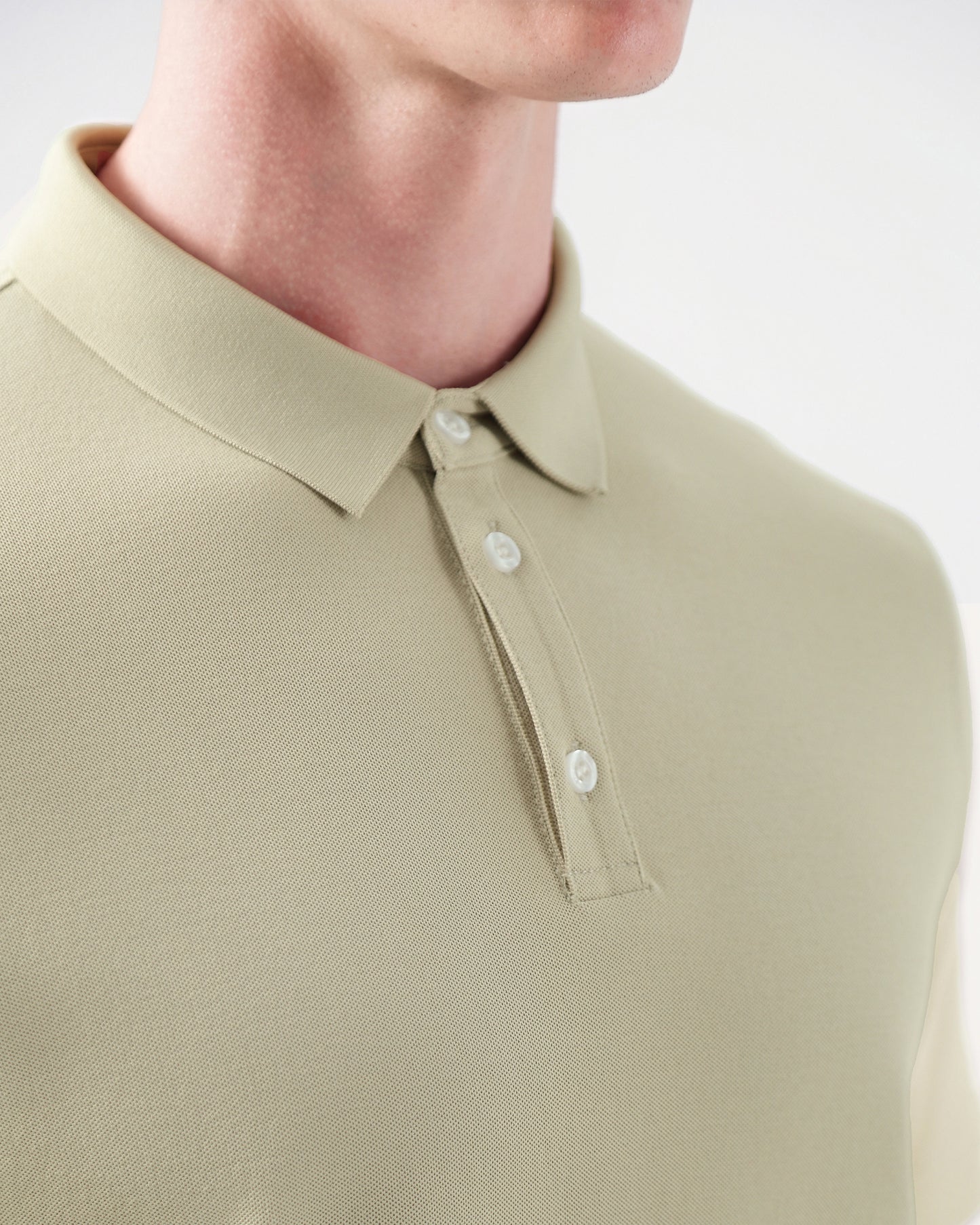 On The Move Polo Shirt in Beige