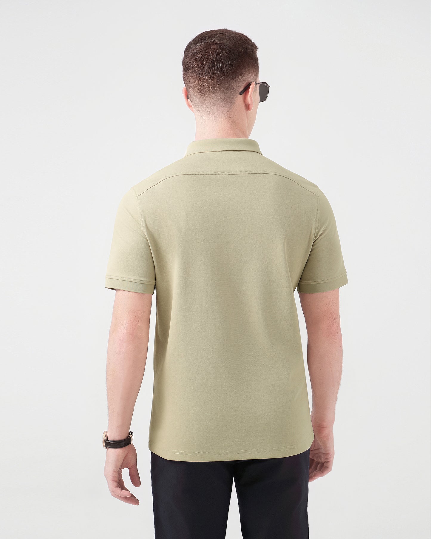 On The Move Polo Shirt in Beige