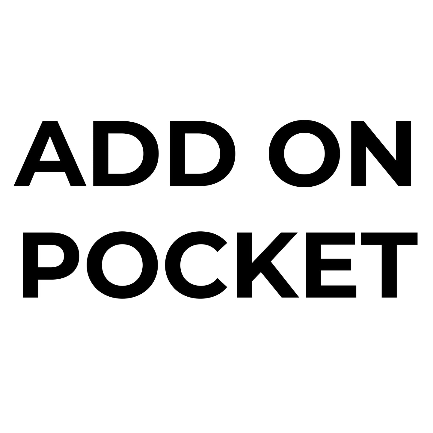 Add On Pocket