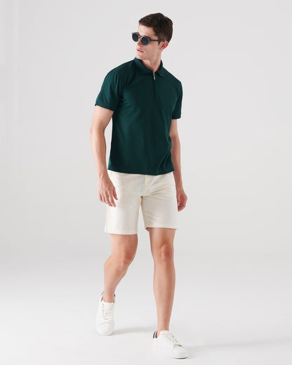 Omni Polo Shirt with Zipper
