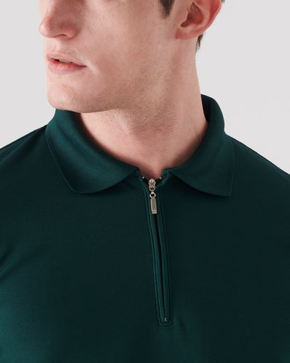 Omni Polo Shirt with Zipper