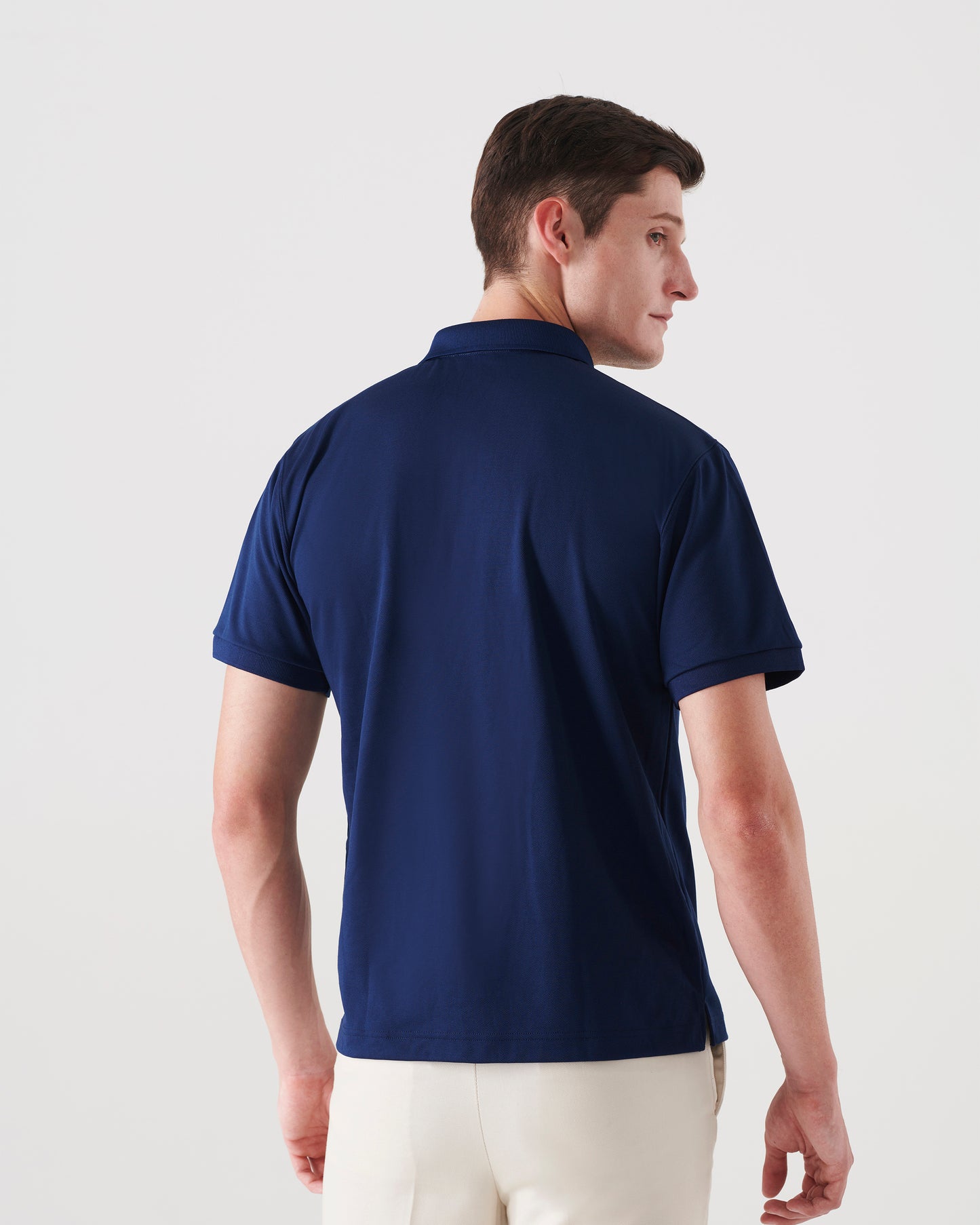 Omni Polo Shirt with Hidden Button