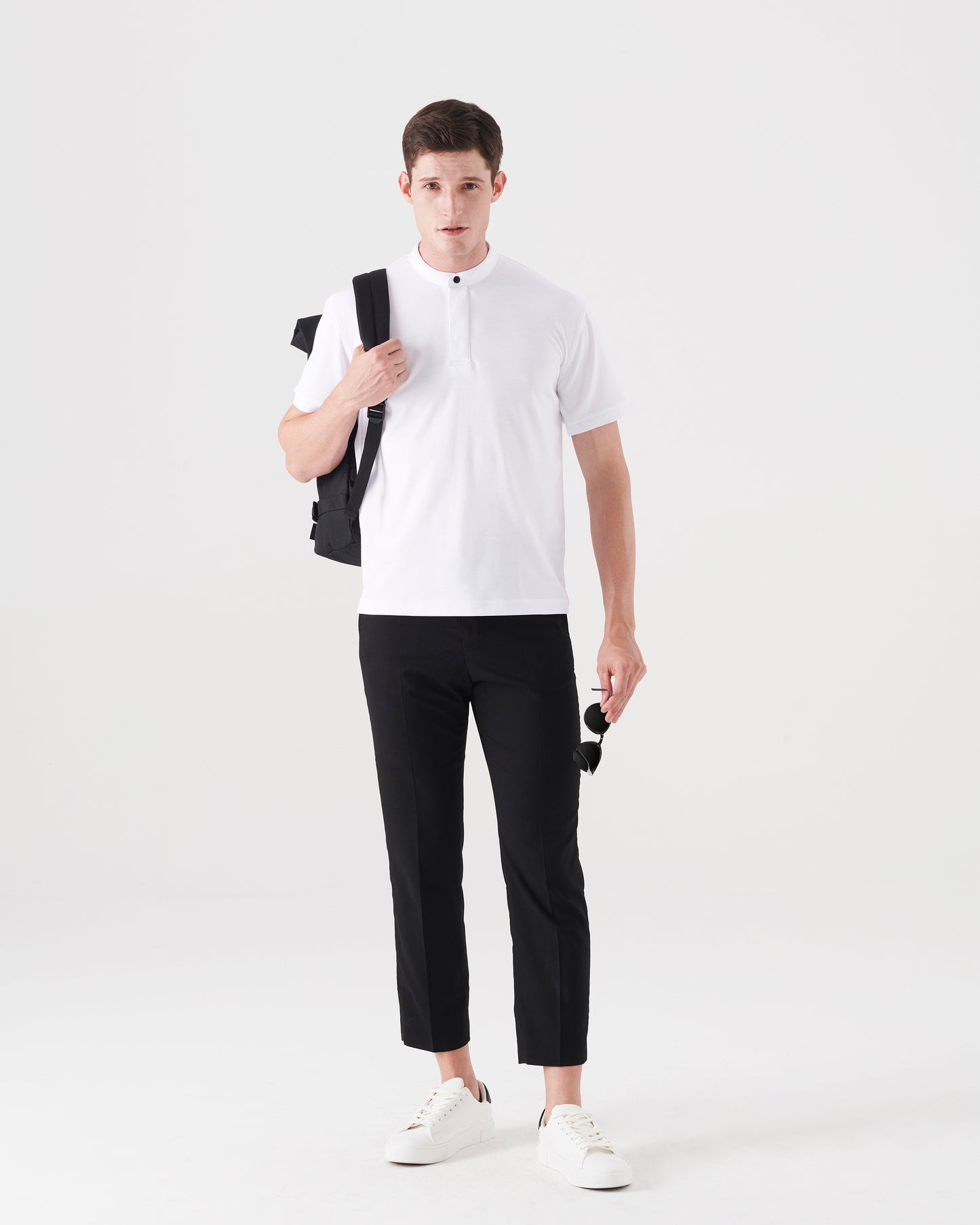 Omni Polo Shirt with Stand Collar
