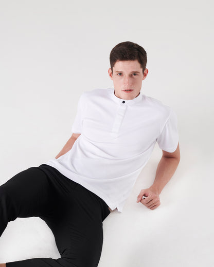 Omni Polo Shirt with Stand Collar